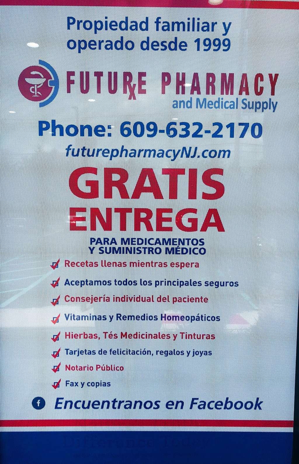 Future Pharmacy | 680 NJ-33 Suite 8, East Windsor, NJ 08520, USA | Phone: (609) 632-2170