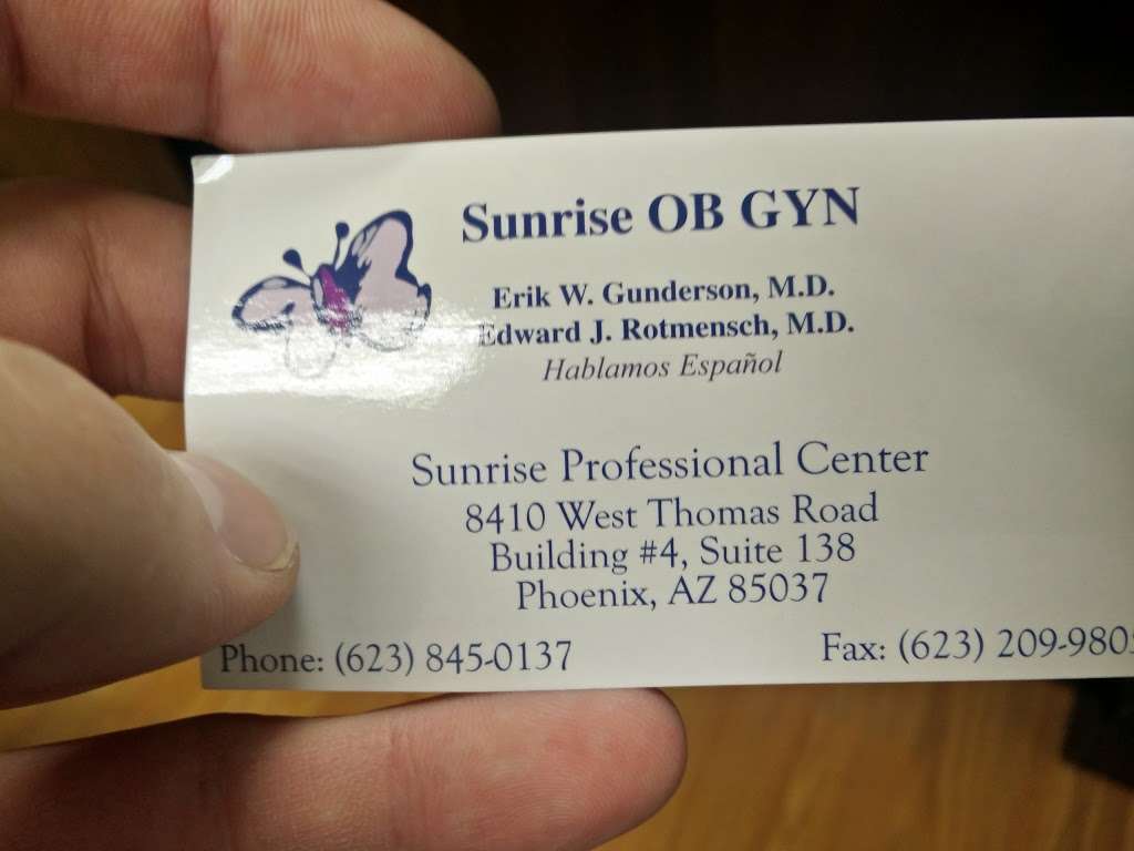 Gunderson Erik MD | 8410 W Thomas Rd #138, Phoenix, AZ 85037, USA | Phone: (623) 845-0137