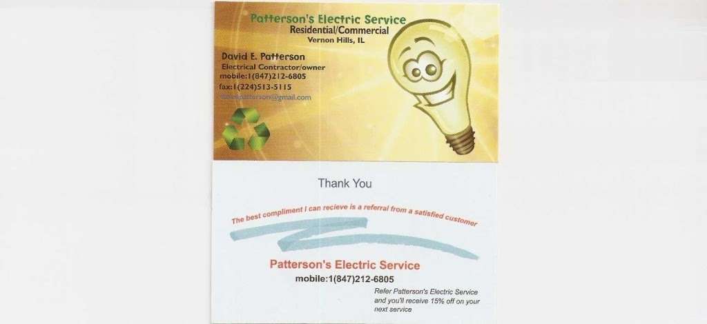 Pattersons Electric Service | Butterfield Rd, Vernon Hills, IL 60061 | Phone: (847) 212-6805