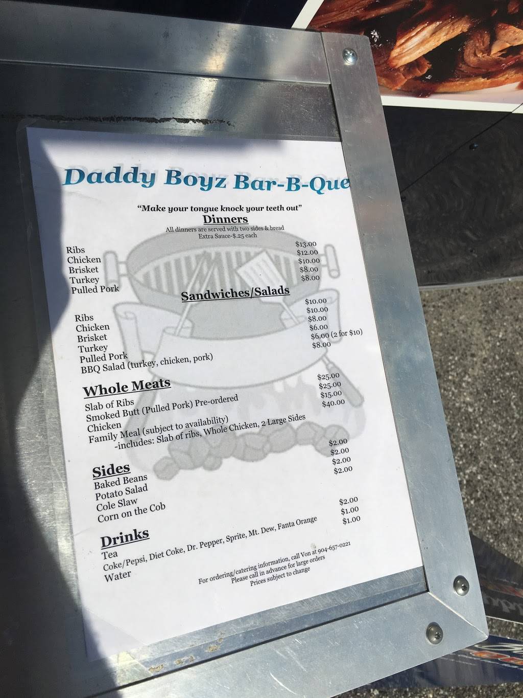 Daddy Boyz Bar-B-Que | 598 College Dr, Middleburg, FL 32068, USA | Phone: (904) 657-0221