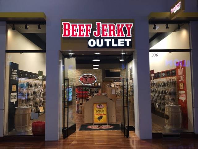 The Beef Jerky Outlet | 7000 Arundel Mills Cir #336, Hanover, MD 21076 | Phone: (410) 904-5901