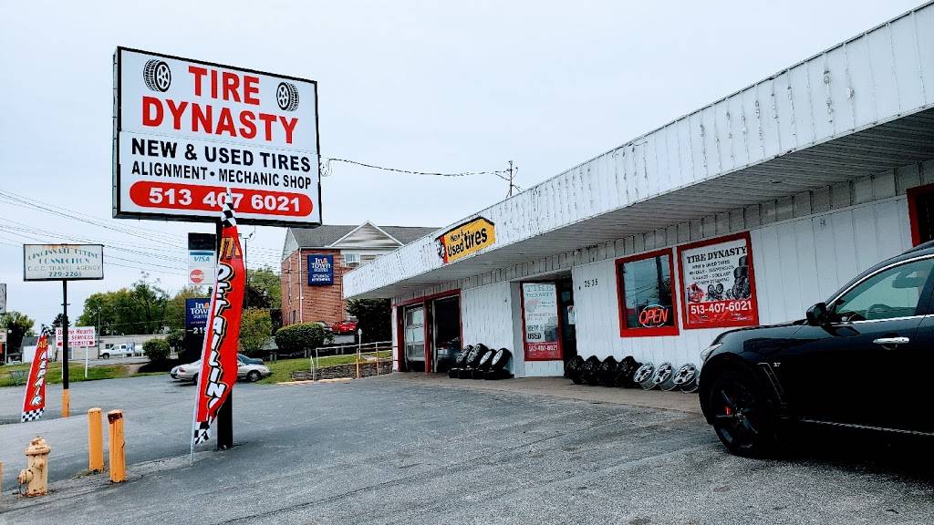 Tire dynasty | 7535 Colerain Ave, Cincinnati, OH 45239, USA | Phone: (513) 407-6021