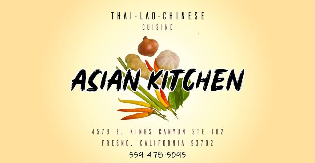 Asian Kitchen | 4579 E Kings Canyon Rd STE 102, Fresno, CA 93702, USA | Phone: (559) 478-5095