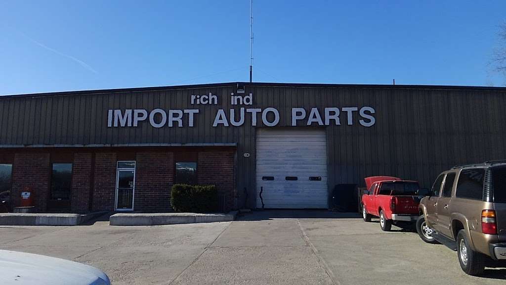 Rich Industries Import Auto Parts | 4120 Winchester Ave, Kansas City, MO 64129, USA | Phone: (816) 861-3200