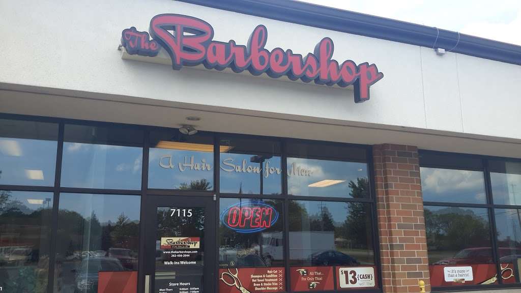 The Barbershop A Hair Salon for Men | 7115 Durand Ave, Mt Pleasant, WI 53177 | Phone: (262) 456-2044