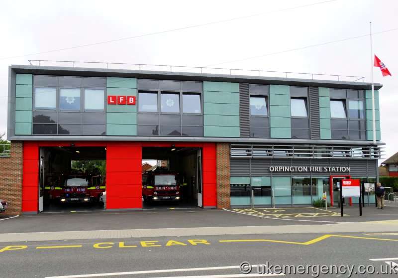 Orpington Fire Station | Avalon Rd, Orpington BR6 9AX, UK | Phone: 020 8555 1200