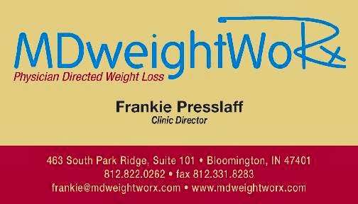 MDweightWorx | 451 S Park Ridge Rd, Bloomington, IN 47401 | Phone: (812) 327-5400