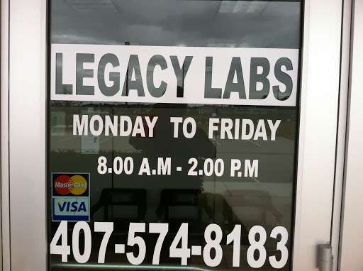 Legacy Labs of Orlando-Medical Lab | 10967 Lake Underhill Rd, Orlando, FL 32825 | Phone: (407) 574-8183