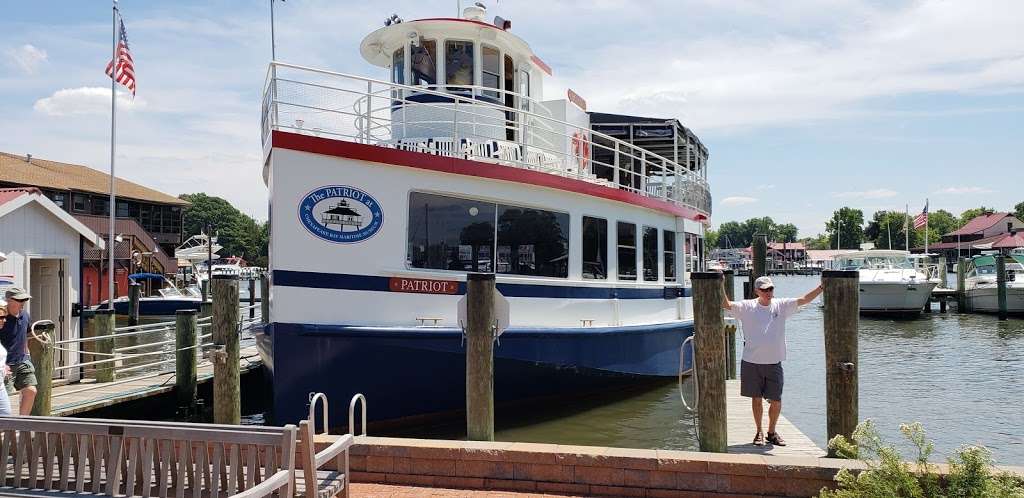 Patriot Cruises | 213 N. Talbot Street - Park at the Chesapeake Bay Maritime Museum, St Michaels, MD 21663, USA | Phone: (410) 745-3100