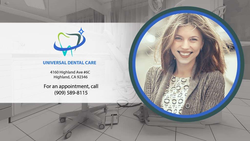 Universal Dental Care | 4160 Highland Ave #6C, Highland, CA 92346, USA | Phone: (909) 589-8115