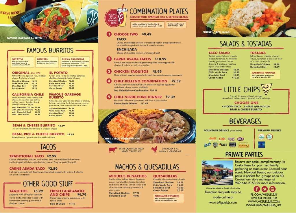 Miguel’s Jr | 2450 River Rd #300, Norco, CA 92860 | Phone: (951) 371-1014