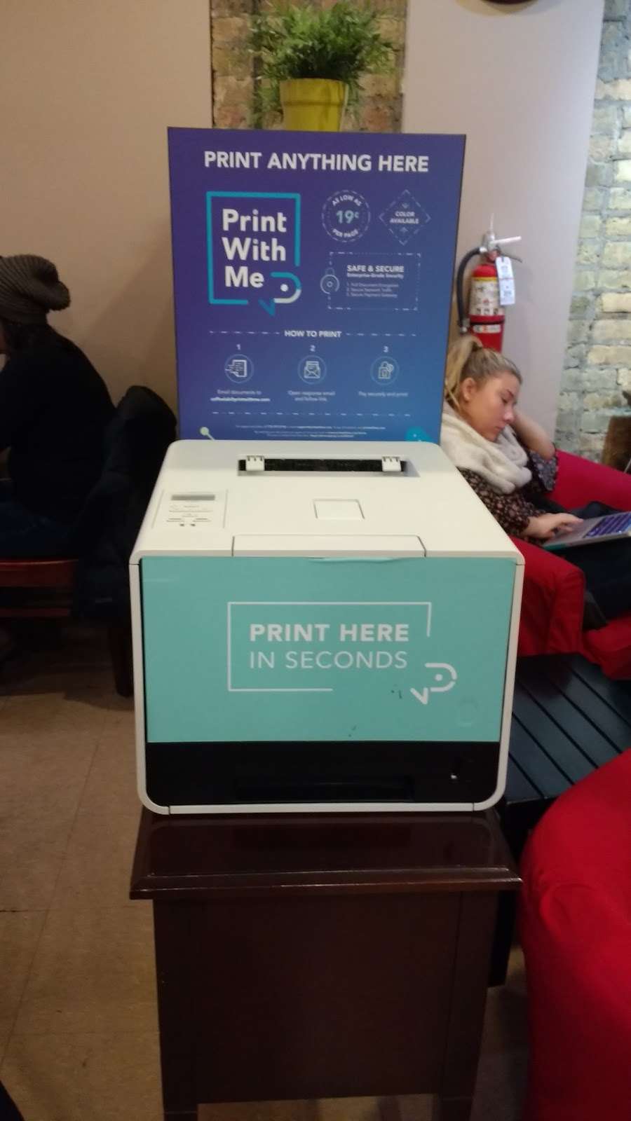 PrintWithMe Print Kiosk at Coffee Lab | 910 Noyes St, Evanston, IL 60201 | Phone: (773) 797-2118