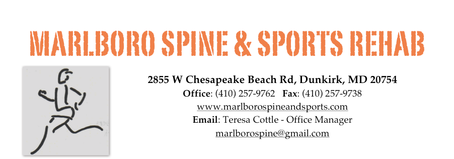 Marlboro Spine and Sports Rehab | 2855 W Chesapeake Beach Rd, Dunkirk, MD 20754, USA | Phone: (410) 257-9762