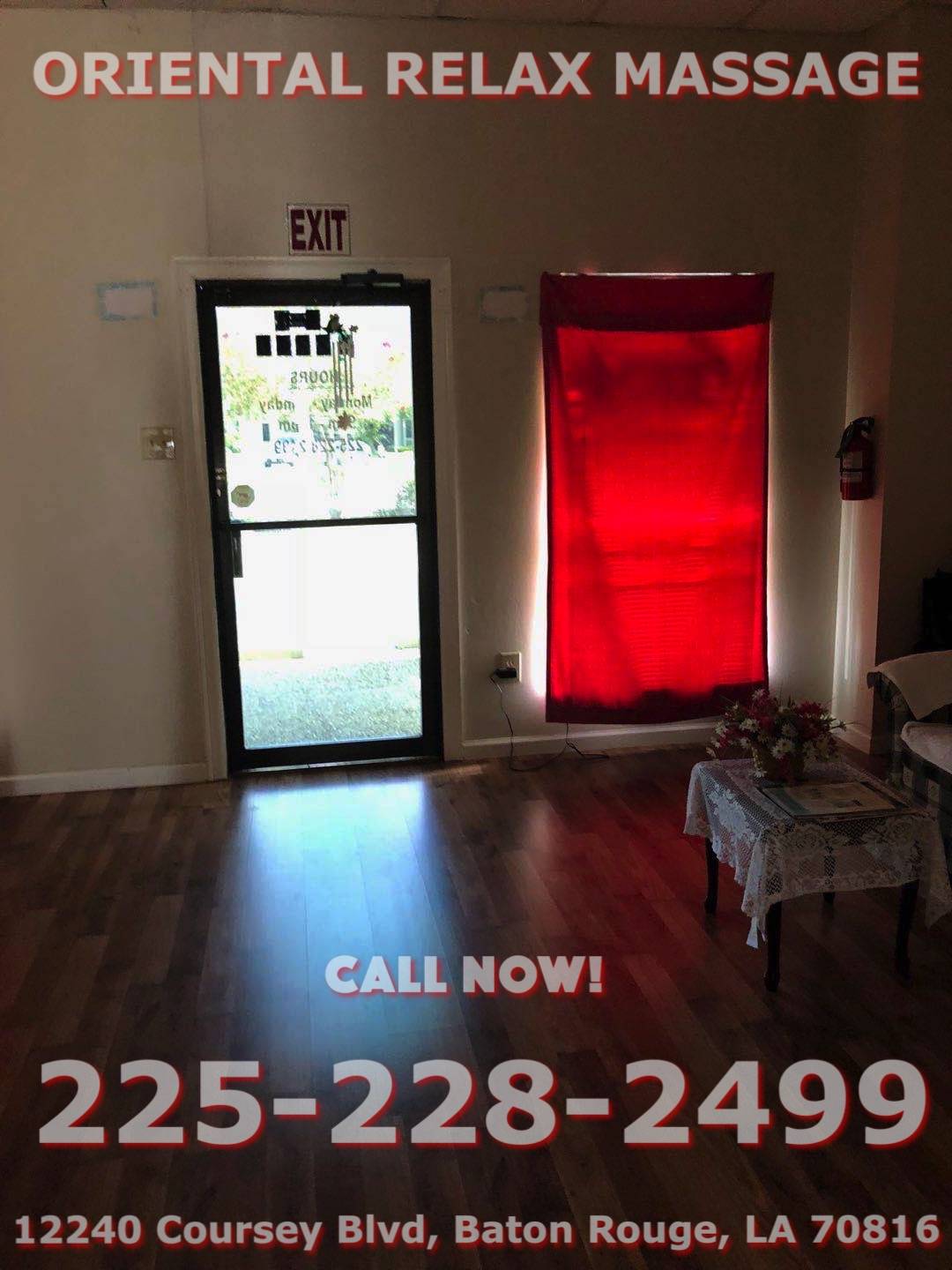 Oriental Relax Massage | 12087 Old Hammond Hwy, Baton Rouge, LA 70816, United States | Phone: (225) 228-2499