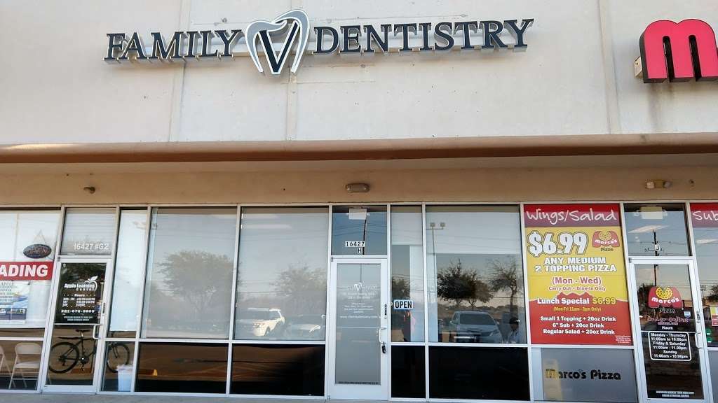 V Family Dentistry | 16427 W Little York Rd Ste H, Houston, TX 77084, USA | Phone: (281) 201-6440