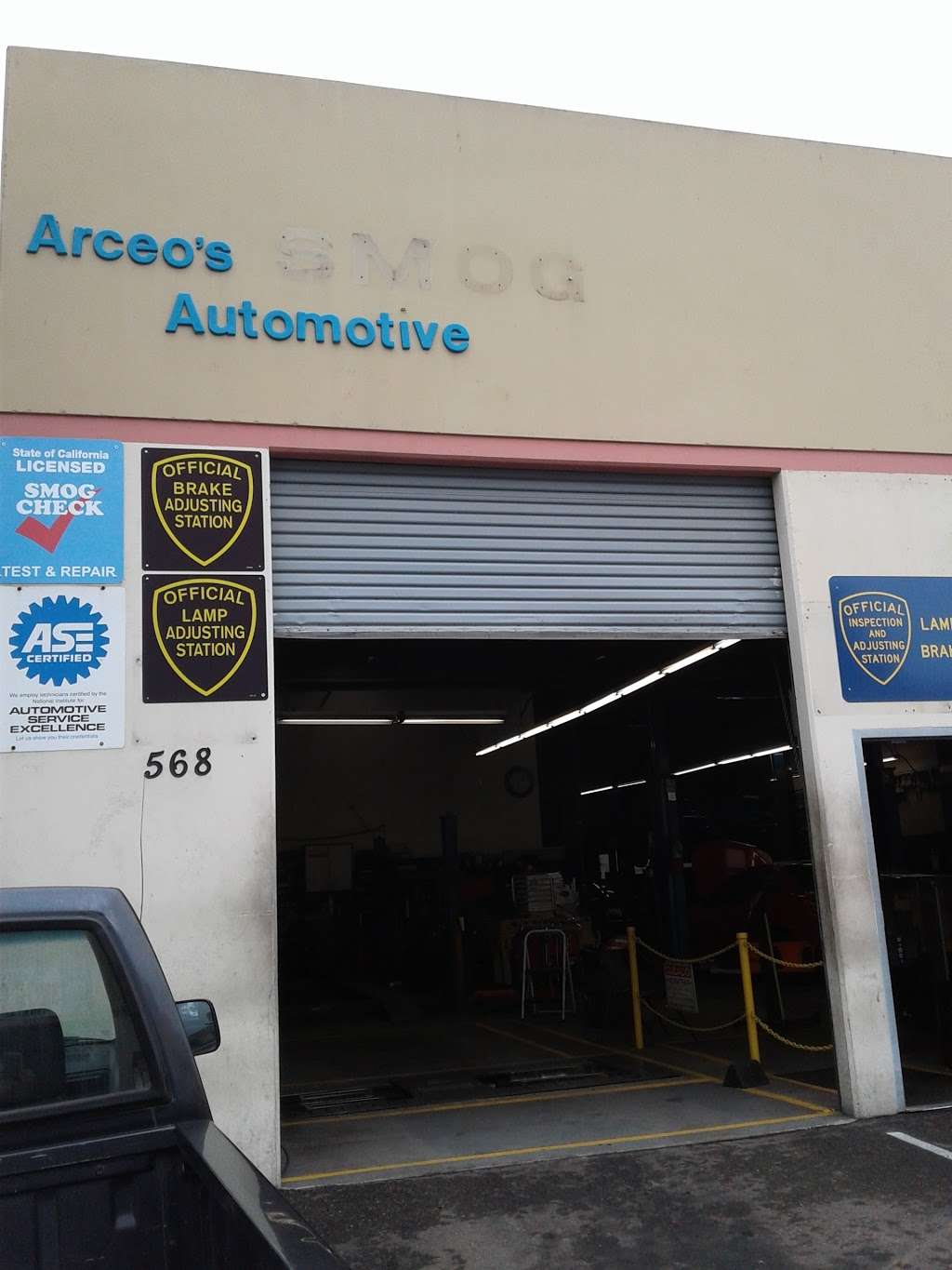 ARCEOS SMOG AUTOMOTIVE | 568 Pacific Ave, Oxnard, CA 93030, USA | Phone: (805) 486-6763