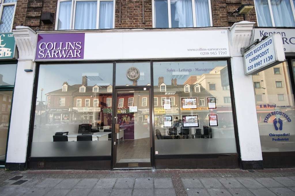 Collins Sarwar Estates | 122 Kenton Rd, Harrow HA3 8AL, UK | Phone: 020 8945 7797