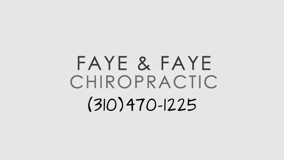 Faye & Faye Chiropractic | 10801 National Blvd # 340, Corner of Westwood and National, Los Angeles, CA 90064, USA | Phone: (310) 470-1225