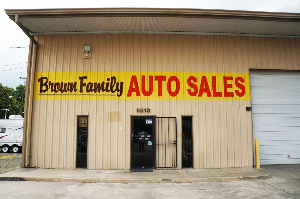 Brown Family Auto Sales | 6510 N Shepherd Dr, Houston, TX 77091, USA | Phone: (713) 360-7254