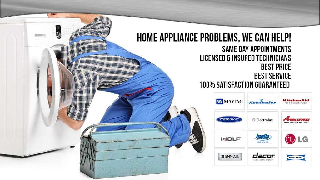 Certified Appliance Repair Somerset | 283 Franklin Blvd #8, Somerset, NJ 08873, USA | Phone: (732) 218-6015