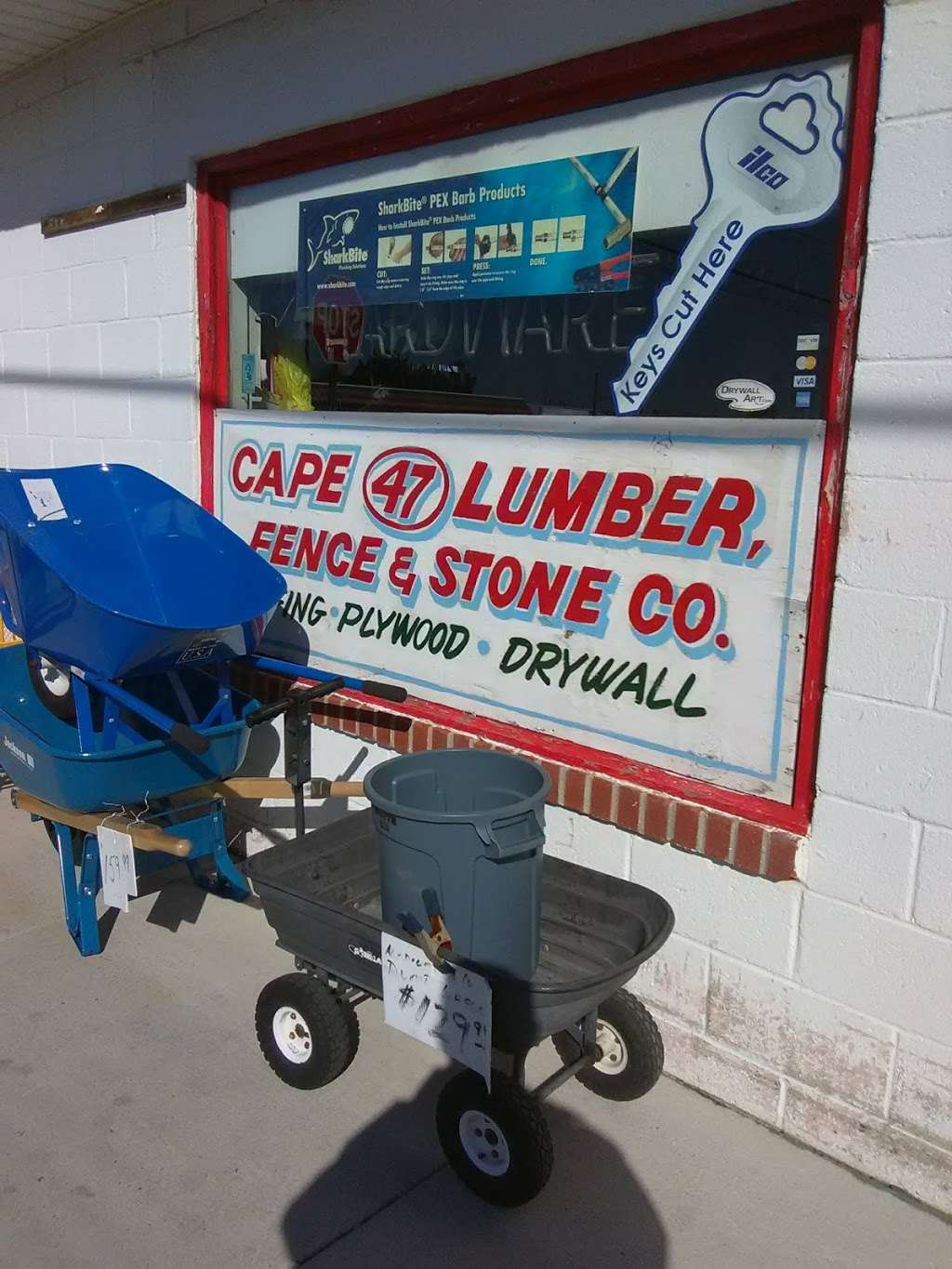 Cape 47 Lumber Fence & Stone | 101 E Roberts Ave, Wildwood, NJ 08260, USA | Phone: (609) 522-8395