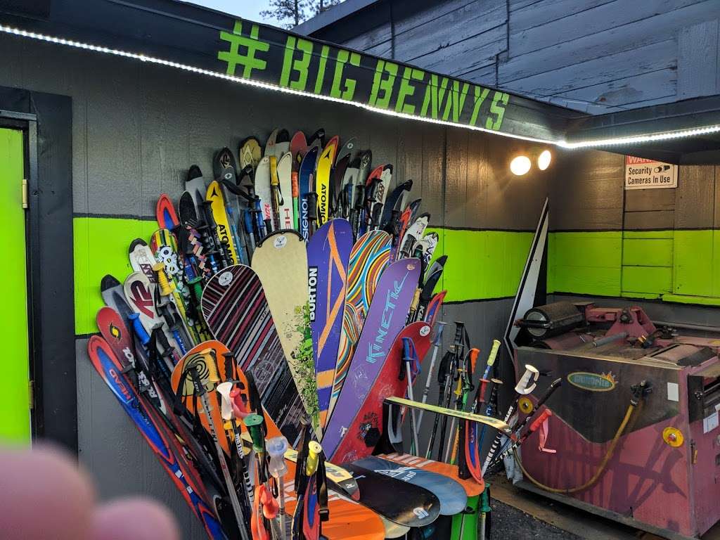 Big Bennys Board Rentals | 1238 CA-2, Wrightwood, CA 92397, USA | Phone: (760) 249-6300