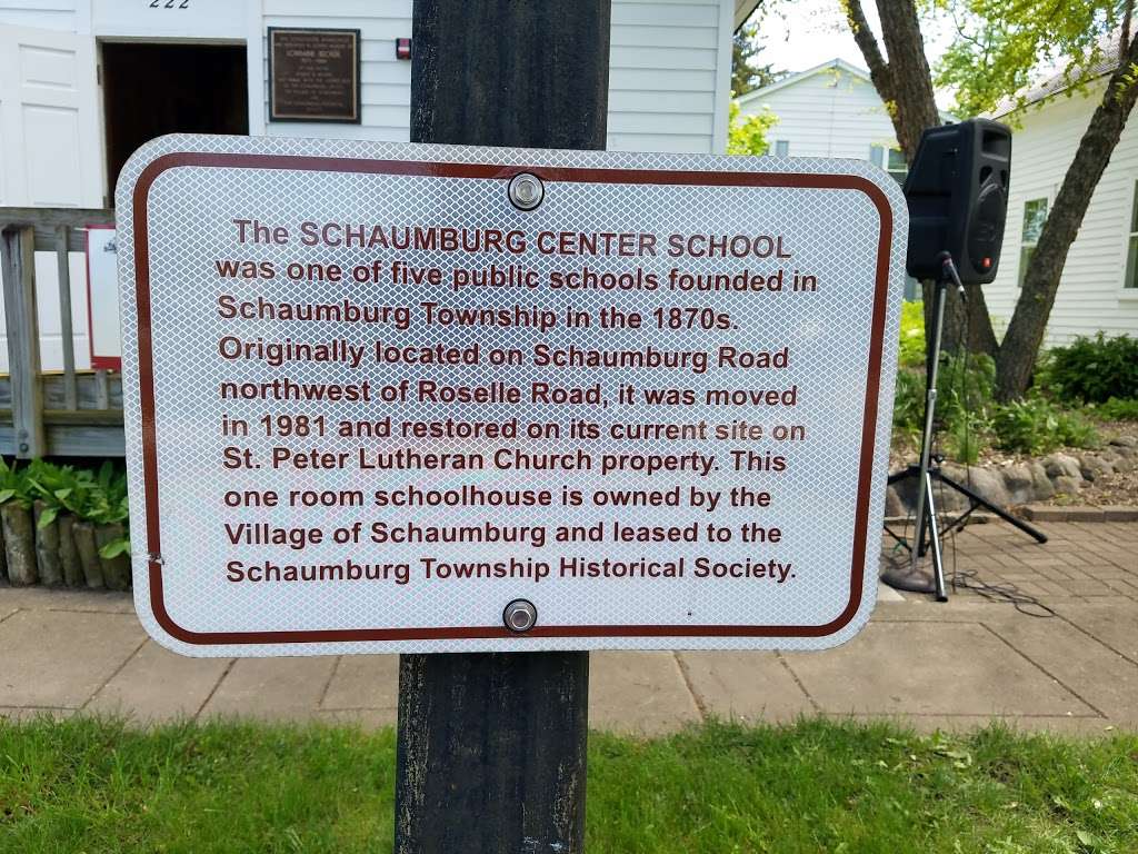 Schaumburg Historical Society | 208 E Schaumburg Rd, Schaumburg, IL 60194, USA