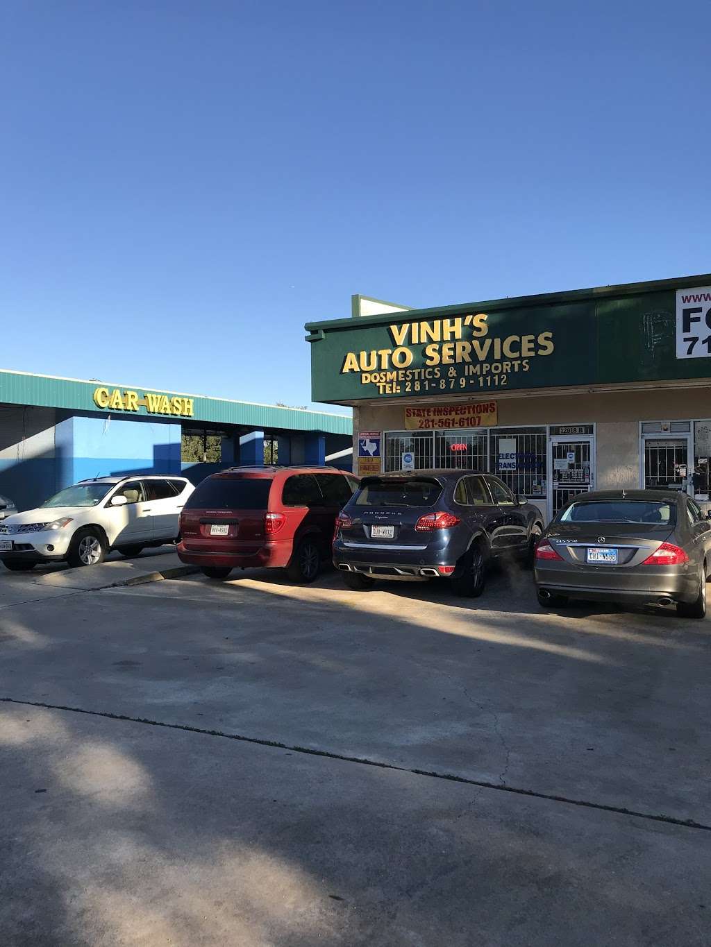 Vinhs Auto Services | 12918 Bellaire Blvd # B, Houston, TX 77072 | Phone: (281) 879-1112