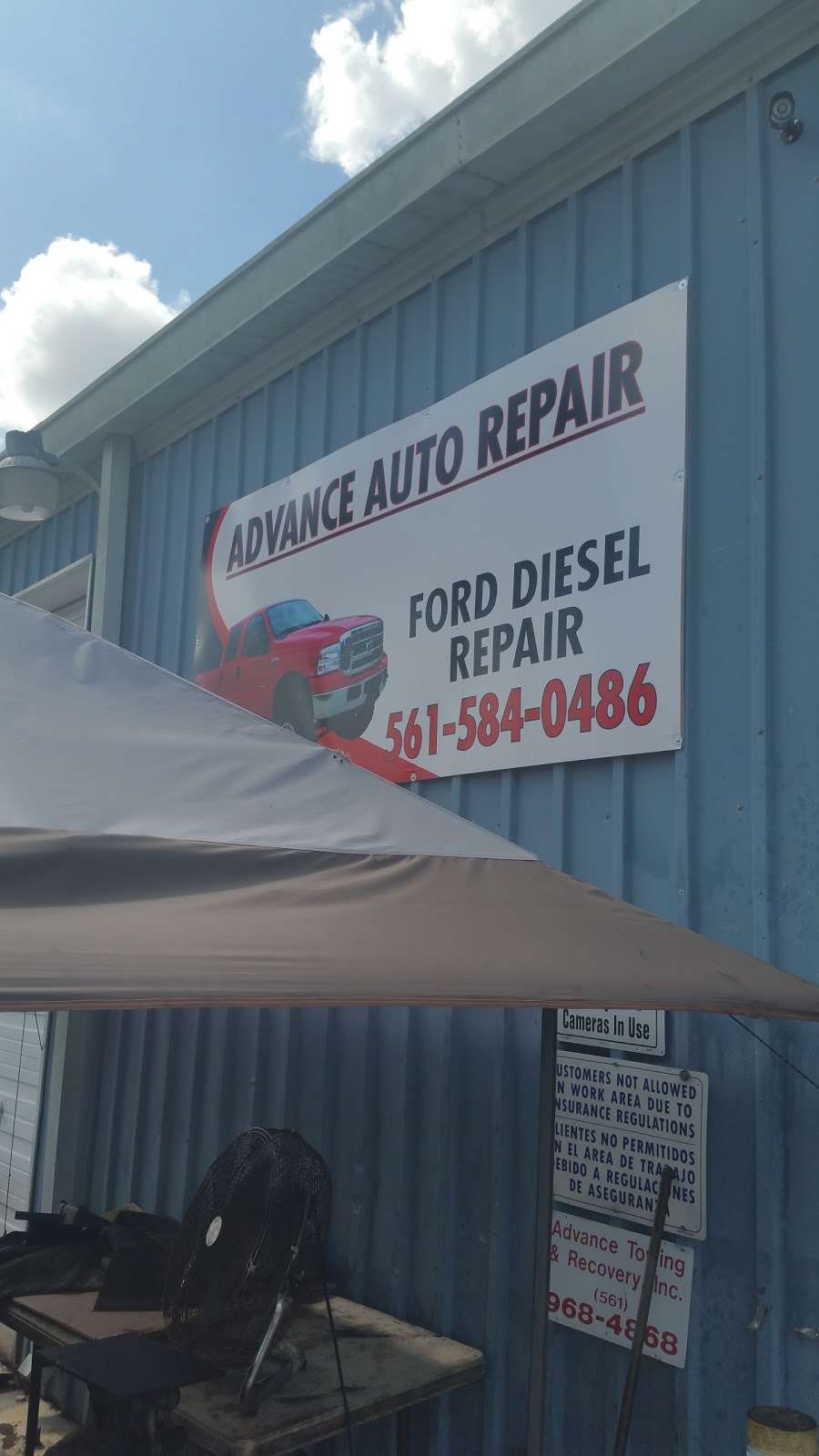 Advance Auto Repair Inc | 197 65th Terrace N bay 3, West Palm Beach, FL 33413, USA | Phone: 561-584-0486