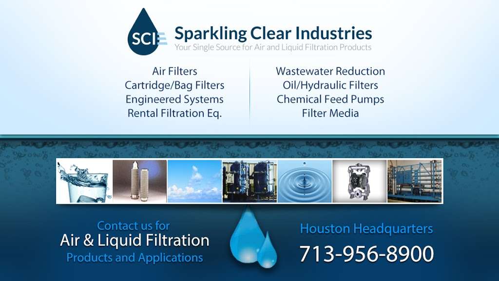Sparkling Clear Industries | 7120 Brittmoore Rd #430, Houston, TX 77041, United States | Phone: (713) 956-8900