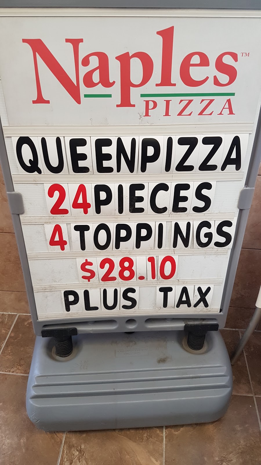 Naples Pizza | 1284 Prince Rd, Windsor, ON N9C 3A2, Canada | Phone: (519) 253-2333