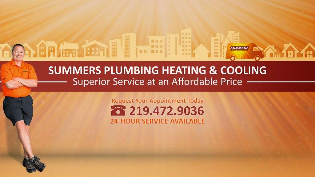 Summers Plumbing Heating & Cooling | 1575 S Calumet Rd, Chesterton, IN 46304, USA | Phone: (219) 472-9036