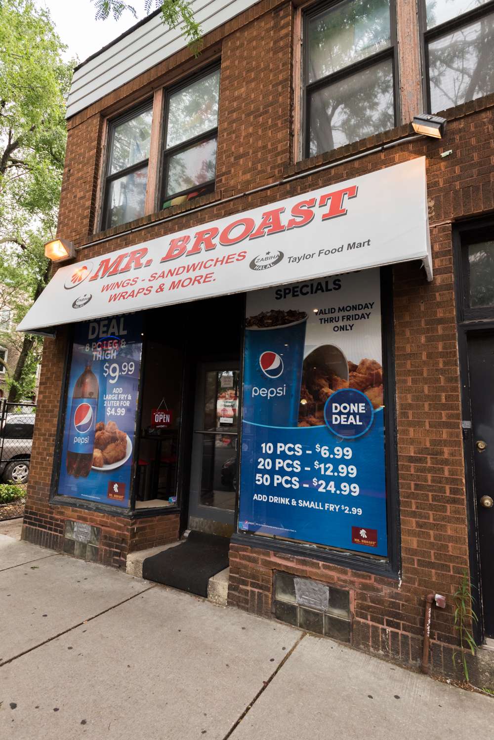 Mr. Broast UIC | 1059 W Taylor St, Chicago, IL 60607 | Phone: (312) 733-1212