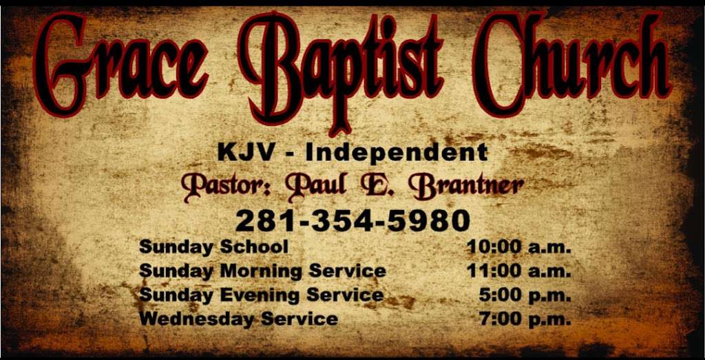 Grace Baptist Church | 20295 Old Sorters Rd, Porter, TX 77365, USA | Phone: (281) 354-5980
