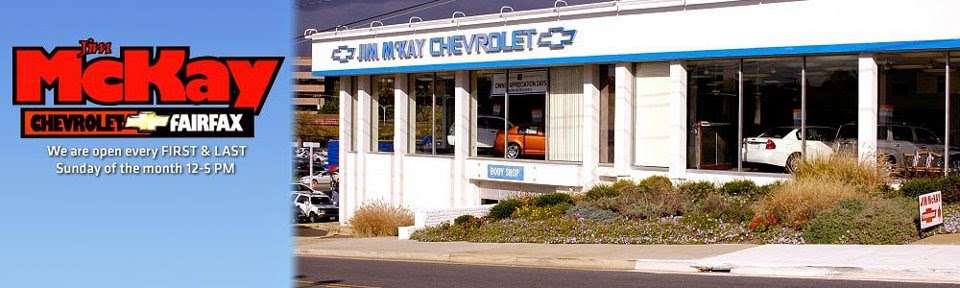 Jim McKay Chevrolet | 3509 University Dr, Fairfax, VA 22030, United States | Phone: (703) 621-1727