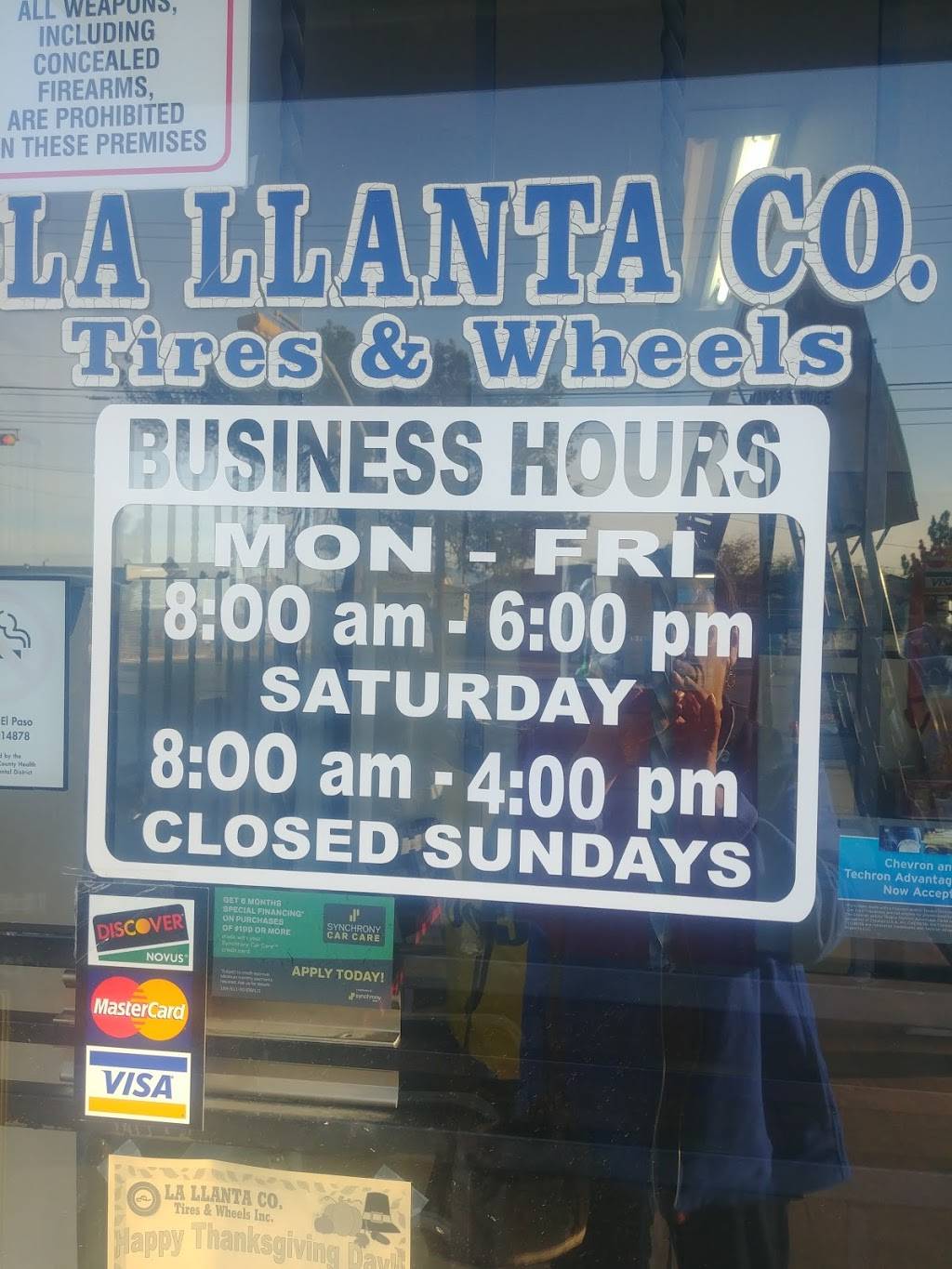 La Llanta Co Tires & Wheels | 270 N Zaragoza Rd, El Paso, TX 79907, USA | Phone: (915) 860-2222