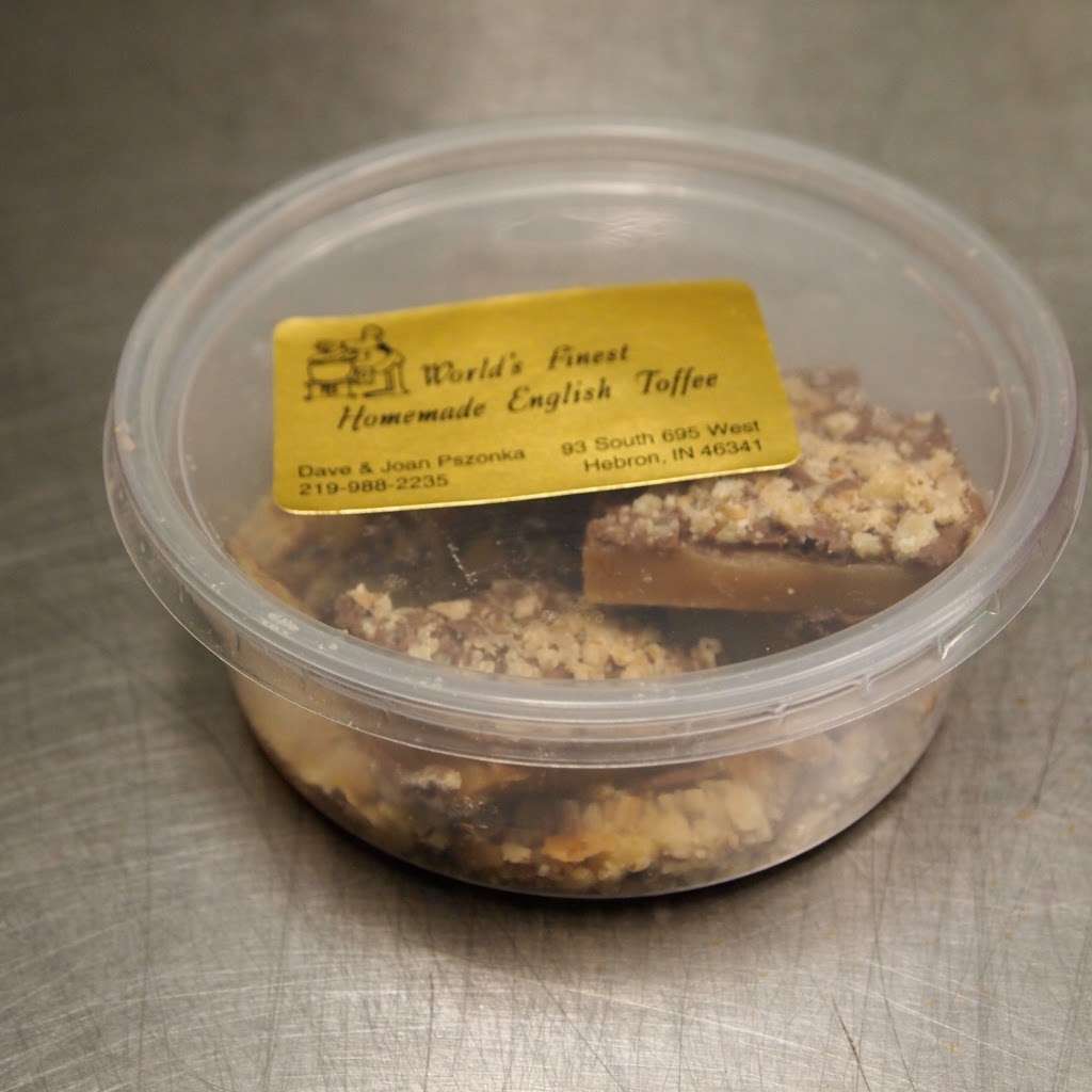 Worlds Finest Homemade English Toffee | 695 West, 93 South St, Hebron, IN 46341, USA | Phone: (219) 988-2235