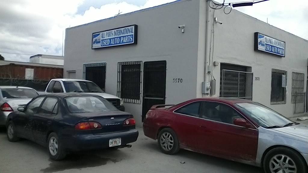 All Parts International | 3570 NW 135th St, Opa-locka, FL 33054, USA | Phone: (305) 681-4270