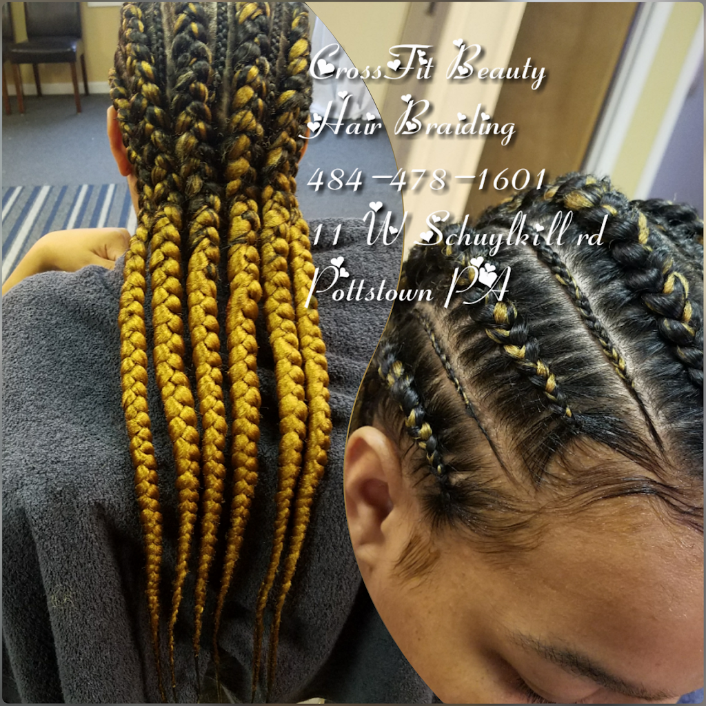 CrossFit Beauty Hair Braiding (African Hair Braiding Salon) | 11 W Schuylkill Rd, Pottstown, PA 19465, USA | Phone: (484) 587-4190