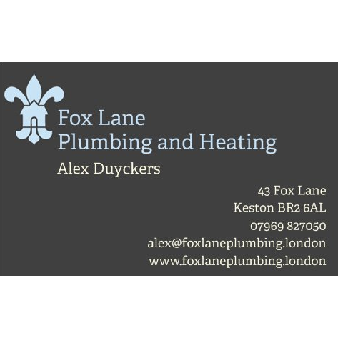 Fox Lane Plumbing and Heating | 43 Fox Ln, Bromley, Keston BR2 6AL, UK | Phone: 07969 827050