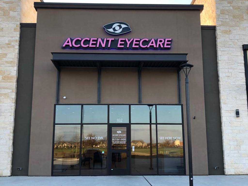 Accent Eyecare | 3990 N Collins St Suite 102, Arlington, TX 76005, USA | Phone: (817) 261-2020