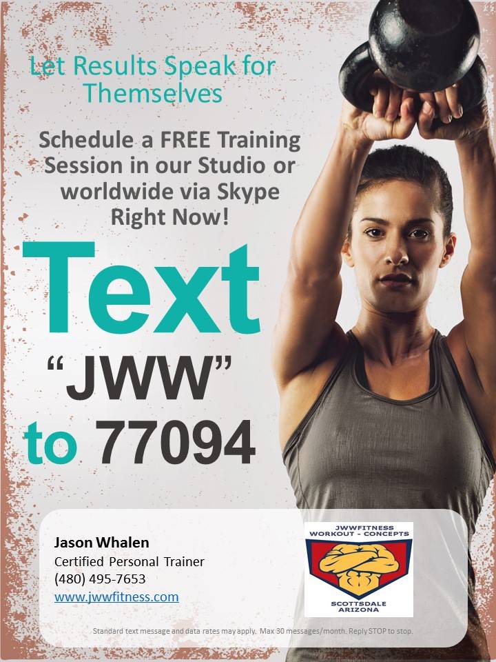 JWWFITNESS - WORKOUT CONCEPTS | 2602 N 66th St / by Appointment only !!, Scottsdale, AZ 85257, USA | Phone: (480) 495-7653