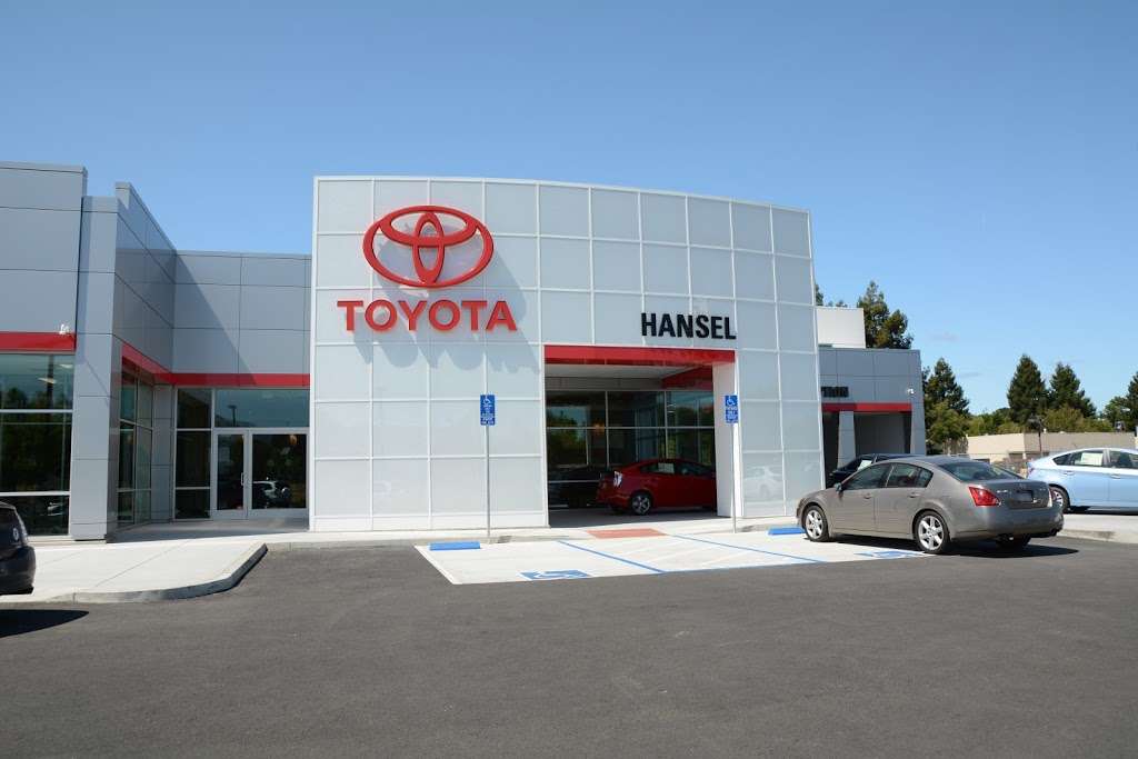 Hansel Toyota | 1125 Auto Center Dr, Petaluma, CA 94952 | Phone: (707) 682-5478