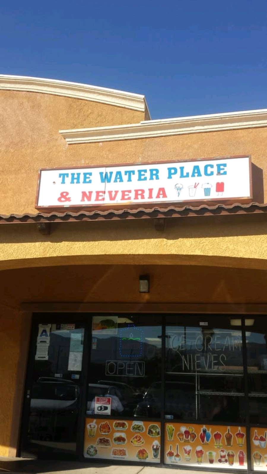 The Water Place & Neveria | 16776 Lakeshore Dr # E, Lake Elsinore, CA 92530, USA | Phone: (951) 552-5594