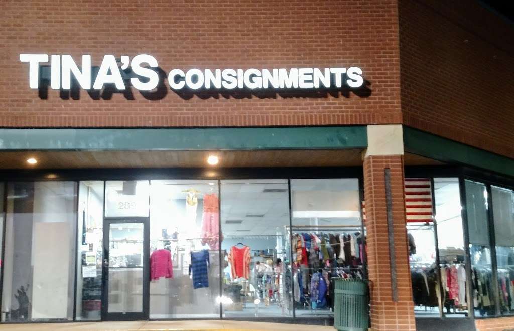 Tinas Consignments | 289 Muddy Branch Rd, Gaithersburg, MD 20878, USA | Phone: (301) 921-9220