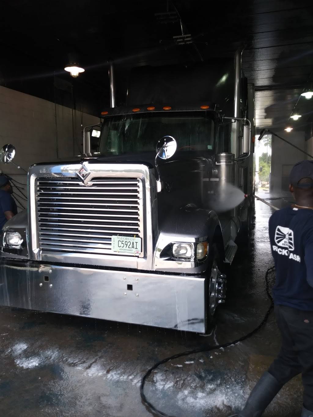 Blue Beacon Truck Wash of Atlanta, GA | I-285 Exit 53, 4170 Old McDonough Rd, Conley, GA 30288, USA | Phone: (404) 361-4624