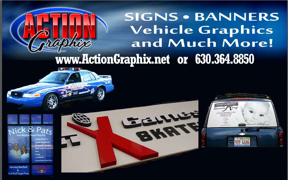 Action Graphix LTD | 207 Beaver St, Yorkville, IL 60560, USA | Phone: (630) 708-5249