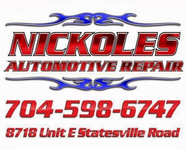 Nickoles Automotive Repair, LLC | 8718 Statesville Rd e, Charlotte, NC 28269, USA | Phone: (704) 598-6747