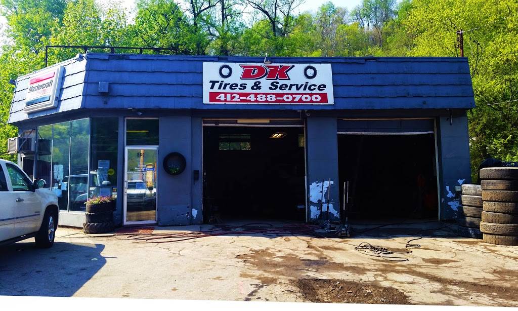 DK Tires & Service | 860 Saw Mill Run Blvd, Pittsburgh, PA 15220, USA | Phone: (412) 488-0700