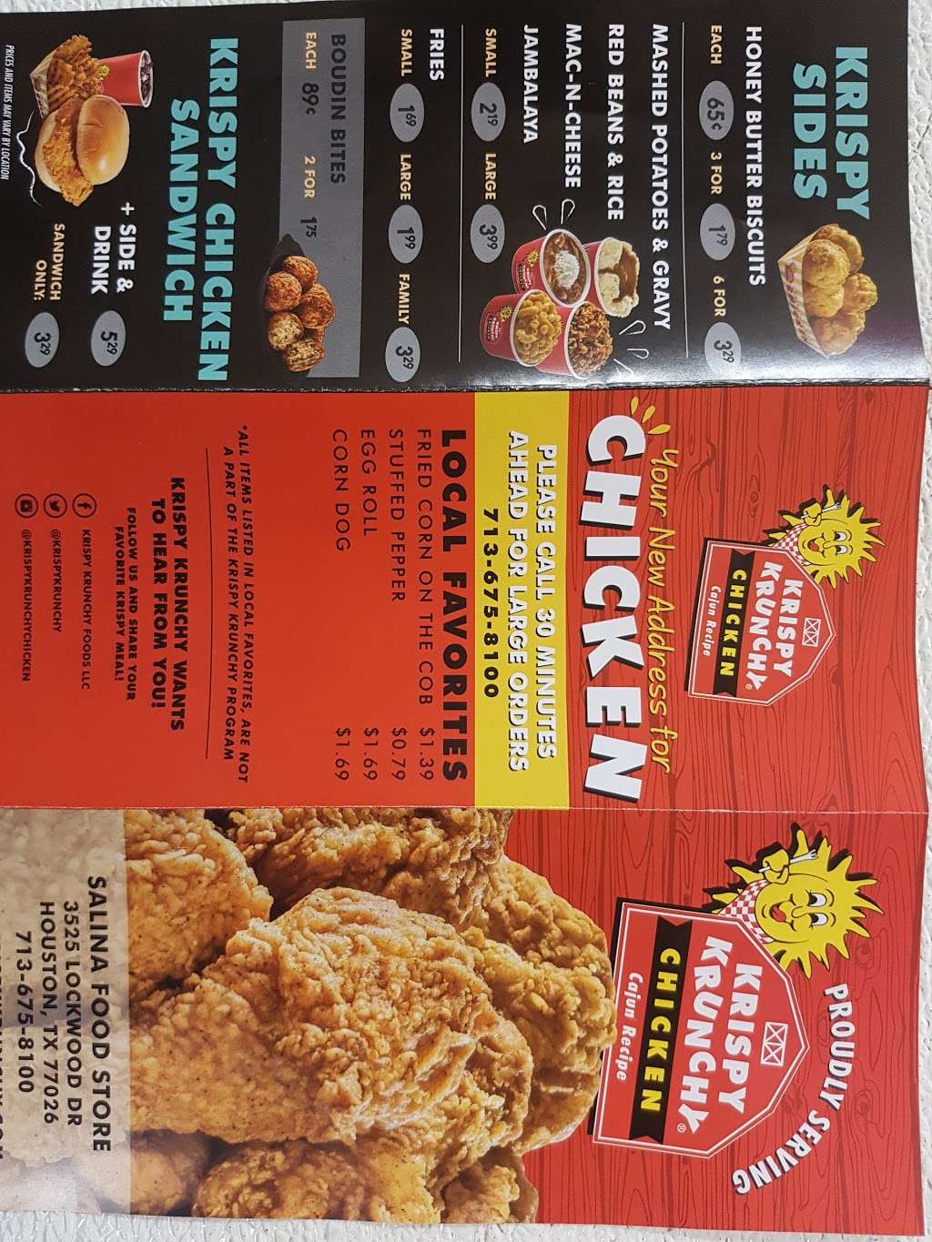 Salina Food Mart | 3525 Lockwood Dr, Houston, TX 77026, USA | Phone: (713) 675-8100